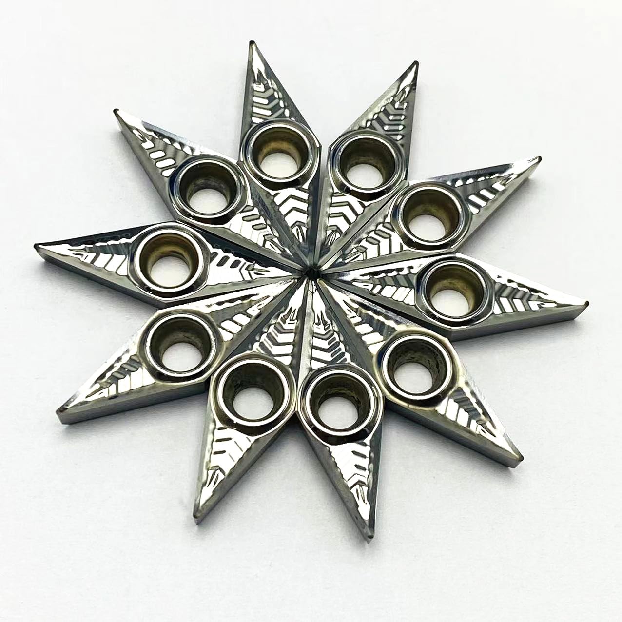 SRCGG 10pcs VCGT160402 VCGT160404 VCGT160408 AK H01 Aluminum